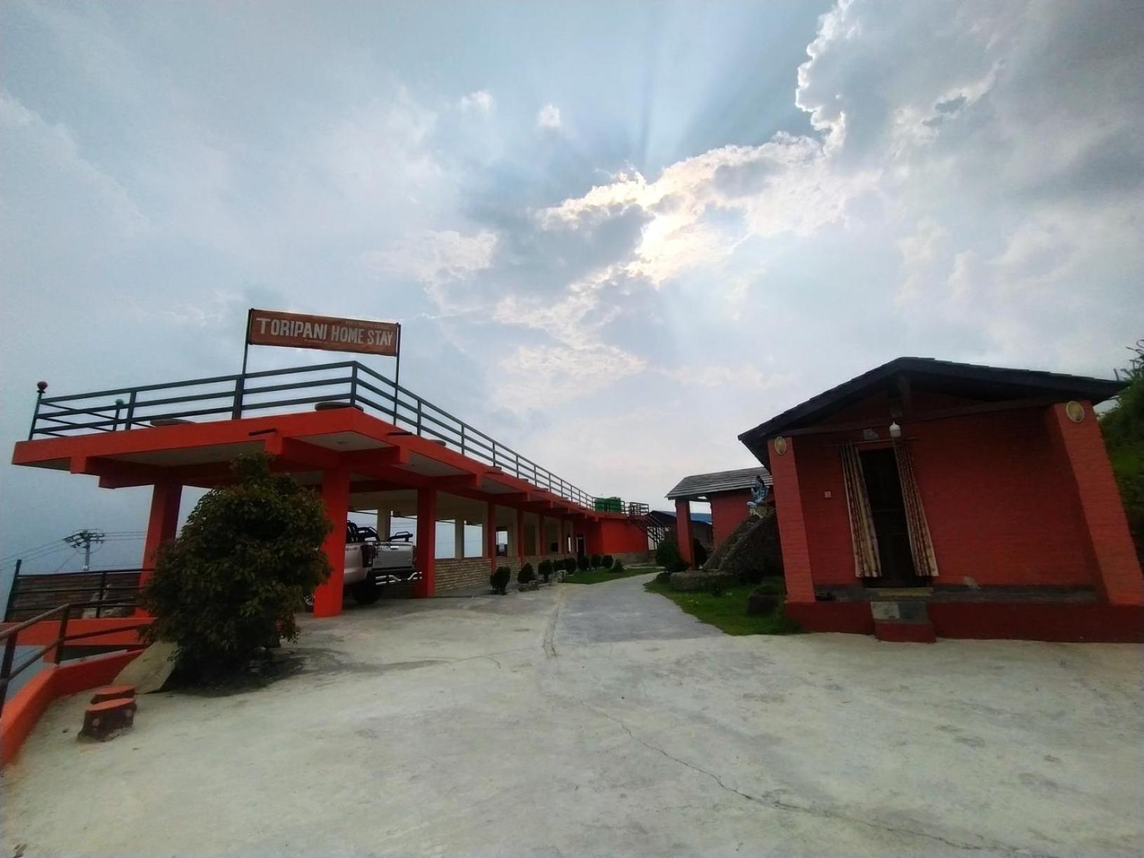 Sarangkot Toripani Homestay Pokhara Exteriör bild